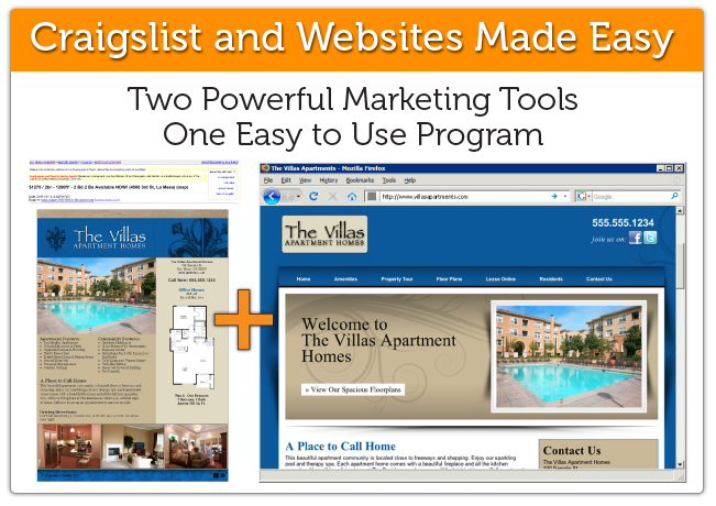 Craigslist Ads for your Apartment Community, Click Here to Sign Up