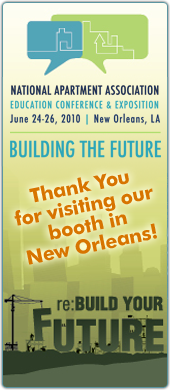 Visit us at the New Orleans Conference and Expo, June 24-26, 2010